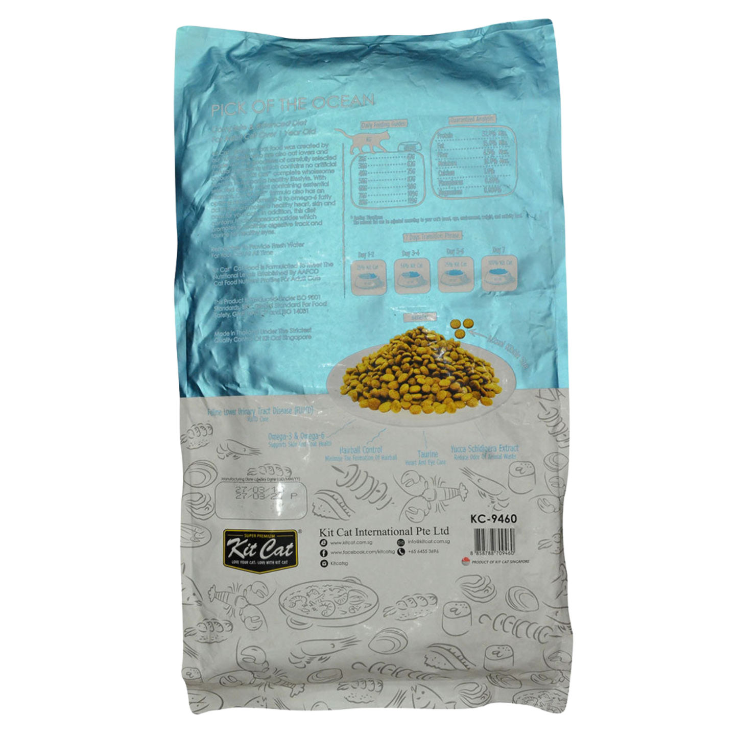 Kit Cat Pick of the Ocean Urinary Care Dry Cat Food 5kg