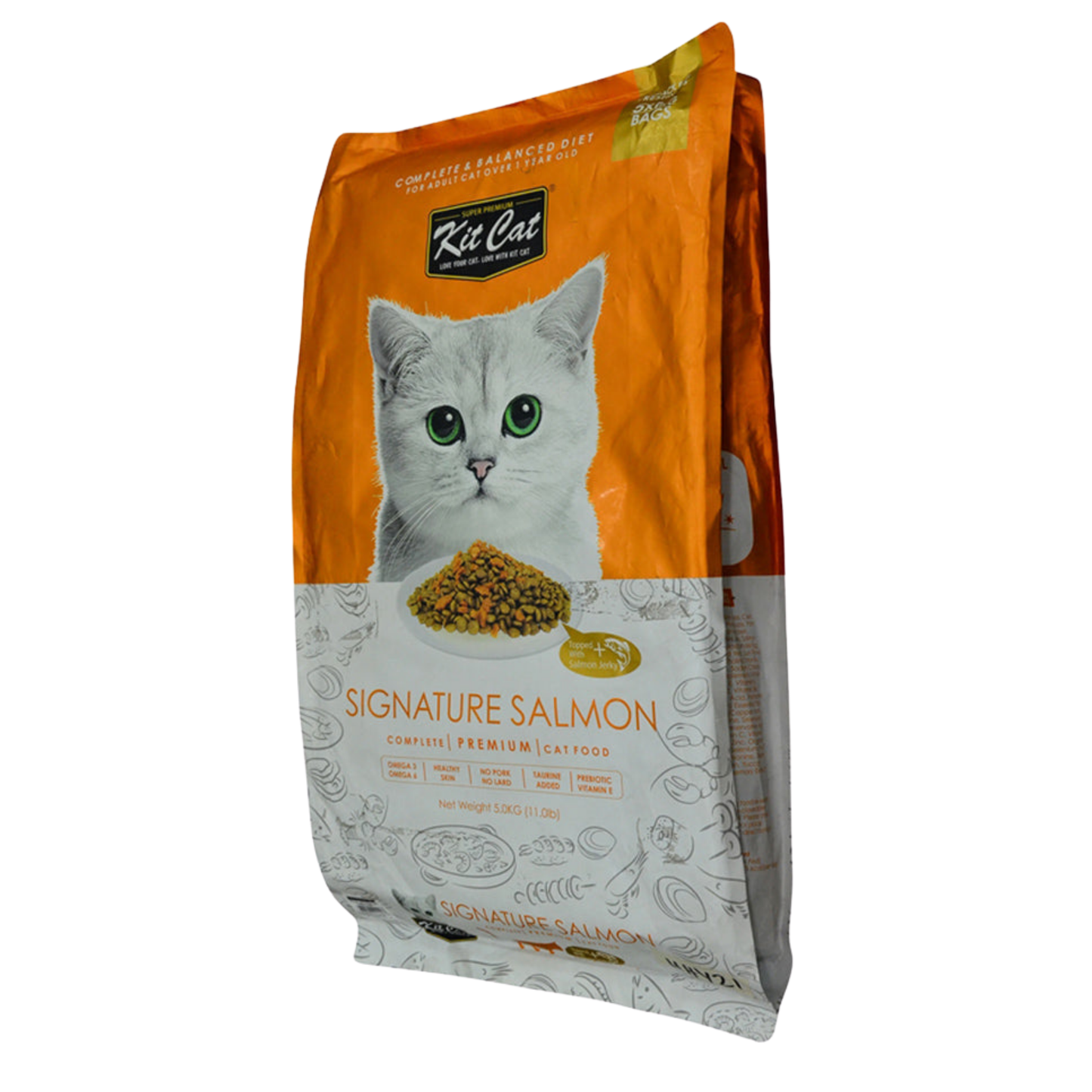Kit Cat Signature Salmon Dry Cat Food 5kg