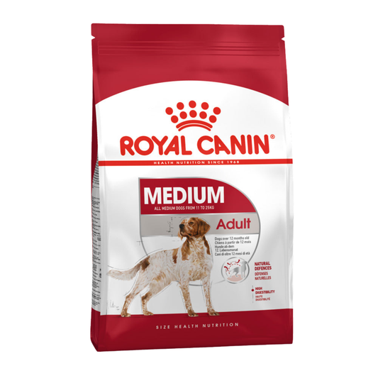 Royal Canin Size Health Nutrition Adult Medium Dry Dog Food 4kg