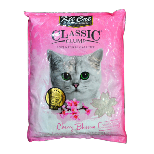 Kit Cat Classic Clump Cherry Blossom Cat Litter 10L
