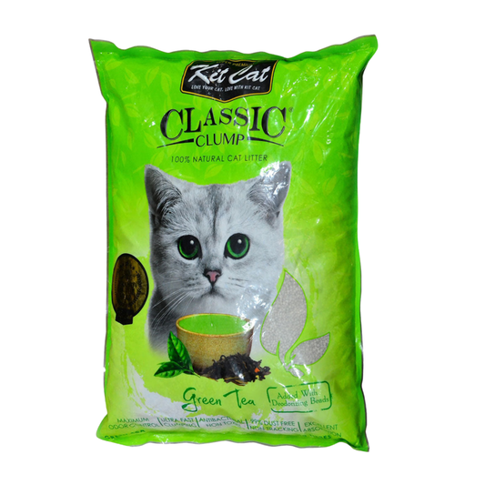 Kit Cat Classic Clump Green Tea Cat Litter 10L