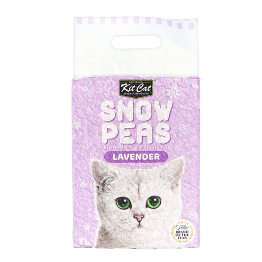 Kit Cat Snow Peas Lavender Cat Litter 7L