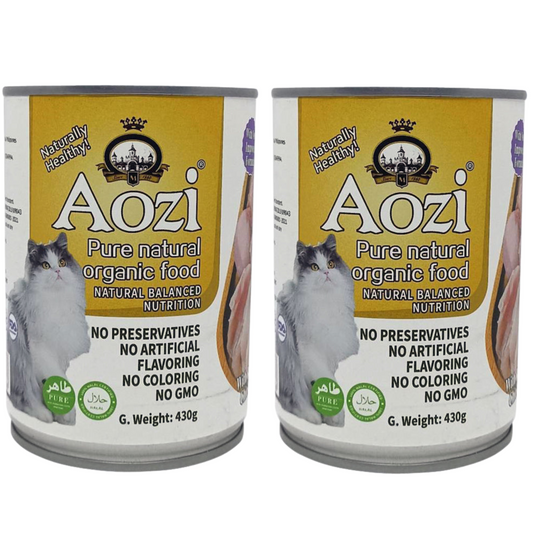 Aozi Chicken Wet Cat Food 430g (2 cans)