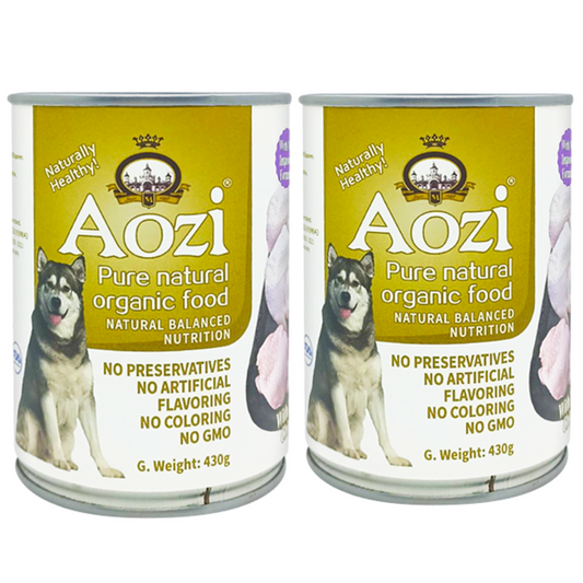 Aozi Chicken Wet Dog Food 430g (2 Cans)
