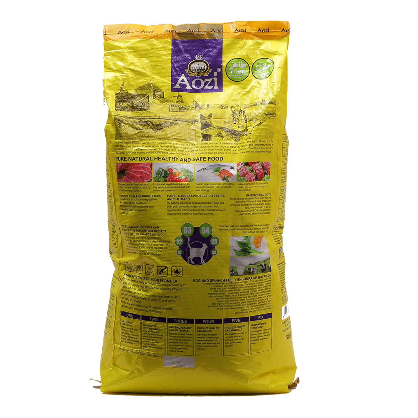 Aozi Kitten Dry Cat Food 10kg