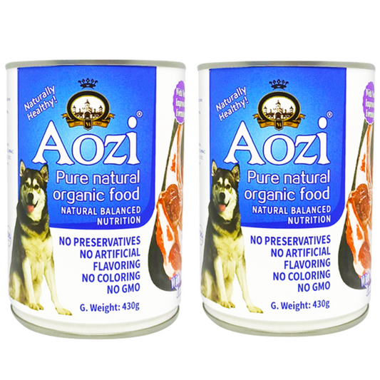 Aozi Lamb Wet Dog Food 430g (2 cans)