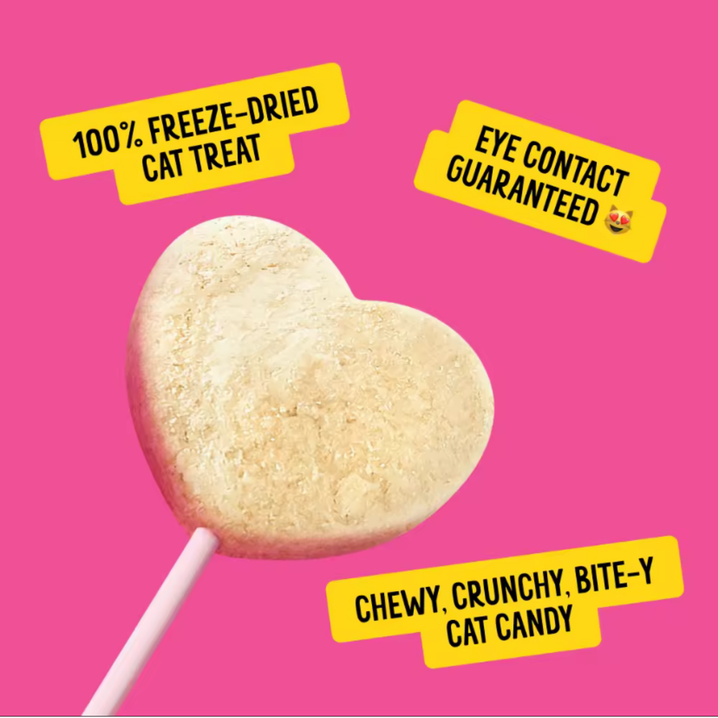 BONKERS PurrPops Cat Treats Freeze Dried Tuna & Salmon 18 PACK(25.2G)